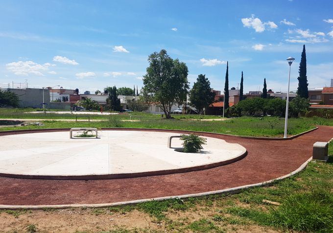 Construcción de parques públicos